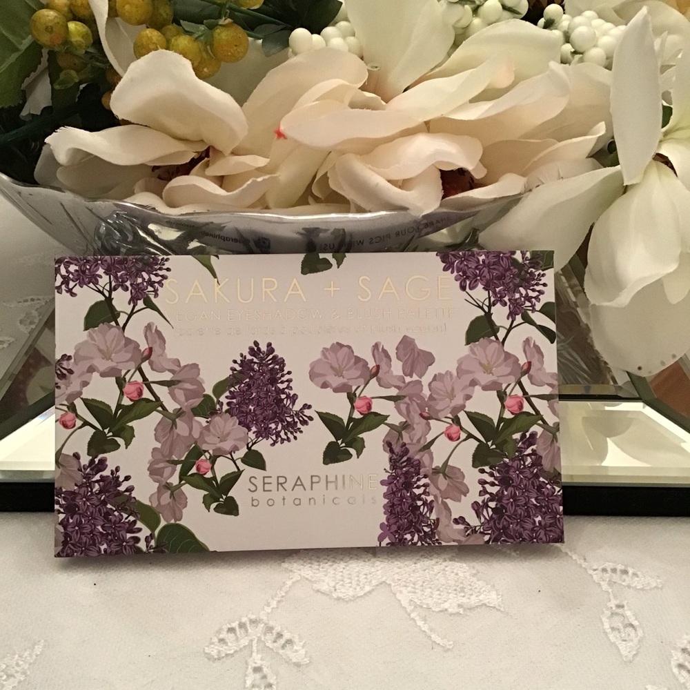 Sakura + Sage Blush and Eyeshadow Palette NWT